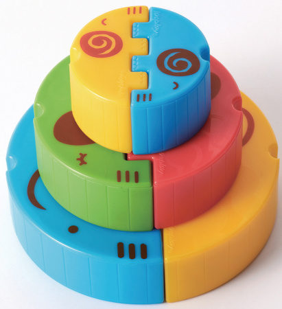 Конструктор Цирковые слоники, 32 детали Weplay