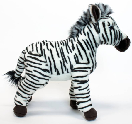 Игрушка мягкая Зебра 31 см LEOSCO