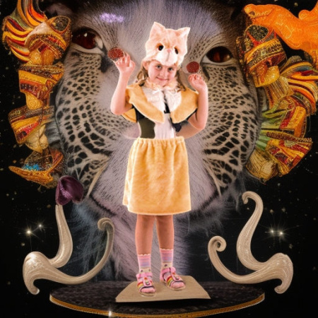 Кошка Мэрри, рост 116-122 Батик