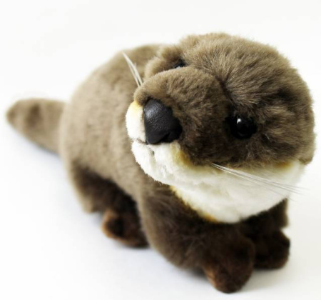 Игрушка мягкая Выдра 24 см LEOSCO