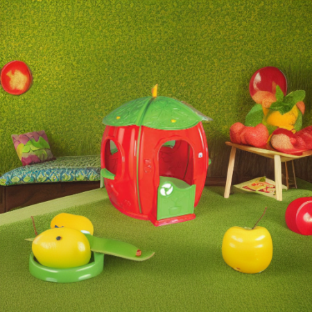 Домик ФРУКТОВЫЙ красный Pilsan