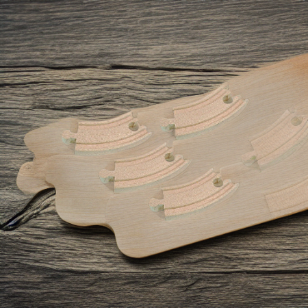 Дополнительный элемент РЕЛЬСЫ ЗАКРУГЛЕННЫЕ Woody