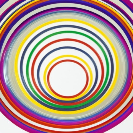 Обруч гимнастический плоский 50 см