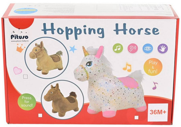 Попрыгун Дракоша с чехлом, со звуком Pituso