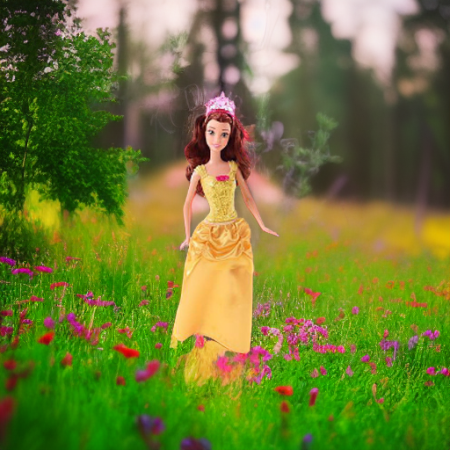 Принцесса БЕЛЛЬ Mattel