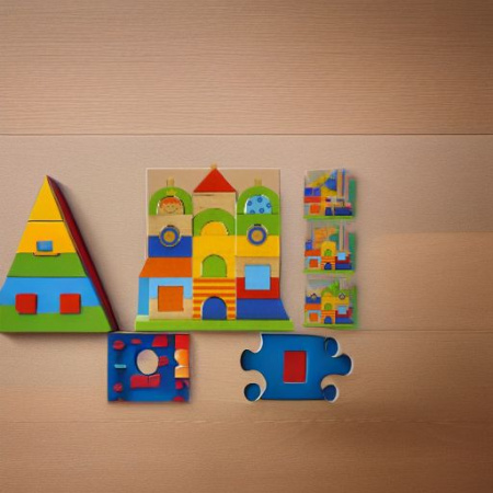 Пирамидка-головоломка МОЙ ДОМ Woody