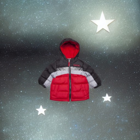 Куртка со светоотражающими полосками (красная), 4 года PacificTrail