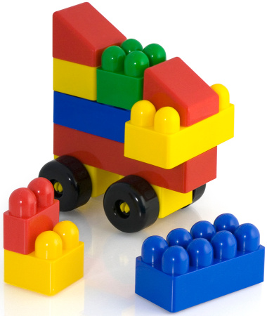 Конструктор Суперблок, 32 элемента Miniland