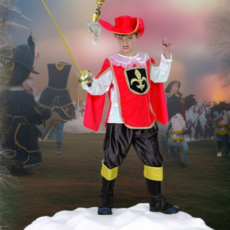 Мушкетер, рост 92-104 Snowmen