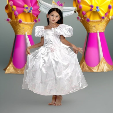 Карнавальный костюм Принцесса ЖИЗЕЛЬ, рост 128 Christy's