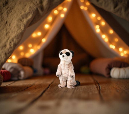 Игрушка мягкая Сурикат 24 см LEOSCO