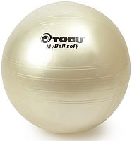 Гимнастический мяч TOGU My Ball Soft 65 см белый перламутровый