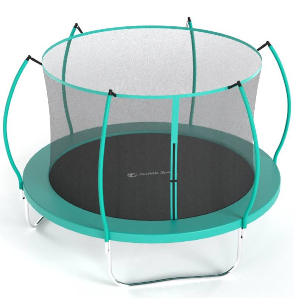 Батут с защитной сеткой PREMIUM MOVING 6 1,8 м зеленый Perfetto Sport