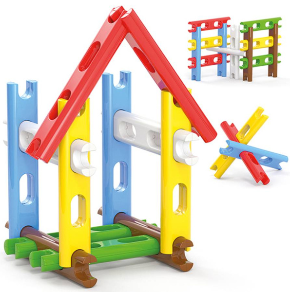 Конструктор для малыша Link Bloc 12 деталей Quercetti