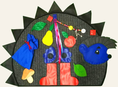 Тактильное панно Ежик Romsens