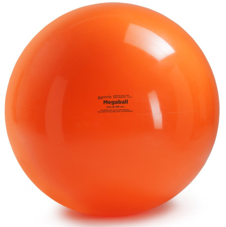 Мяч фитбол большой Megaball 150 см оранжевый Ledraplastic