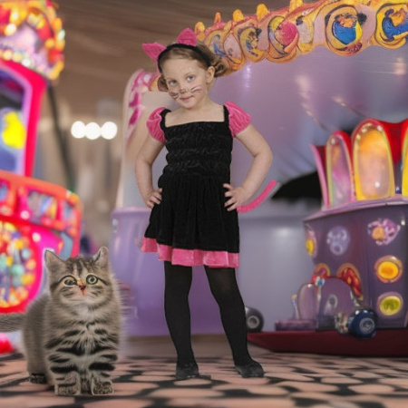 Маленькая кошечка, рост 98 Widmann