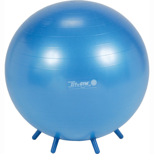 Мяч на ножках Sit n Gym синий 65 см Ledraplastic