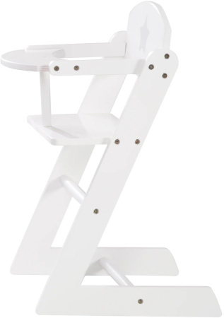 Кукольный стульчик Stella белый Roba