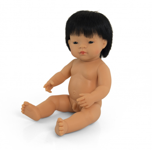 Кукла Мальчик азиат 38 см