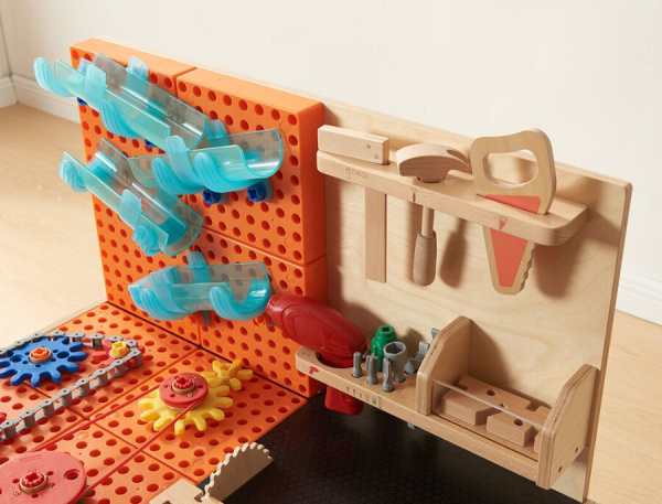Верстак с набором инструментов 85х50 см STEM Masterkidz