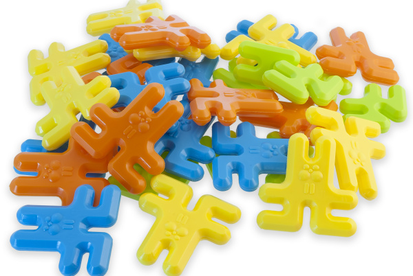 Конструктор Кролики 32 детали в чемоданчике