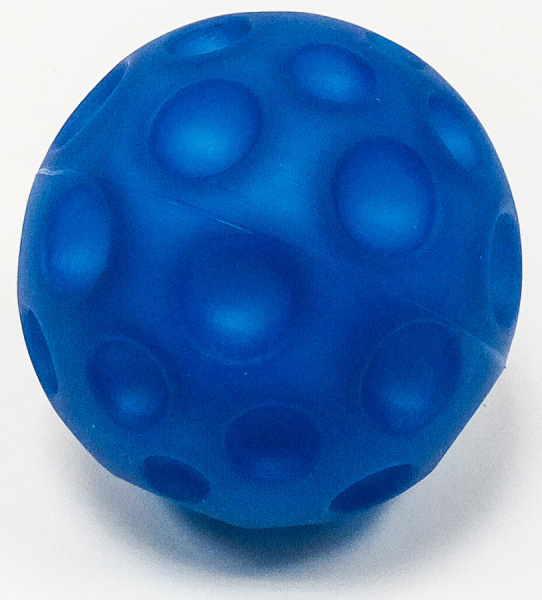 Мяч массажный с выемками 10 см, 1 штука Тех-пласт