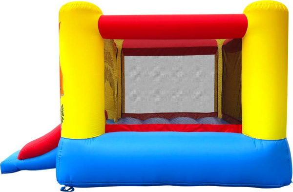 Надувной батут с горкой Забавный динозавр Happy Hop