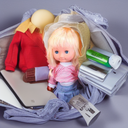 Кукла интерактивная с телефоном