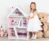 Кукольный домик ВЕРОНИКА бело-розовый PeMa kids