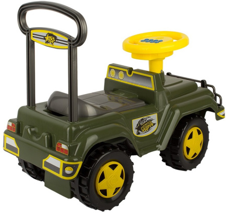 Каталка Джип с музыкальным рулем СТРОМ
