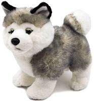 Игрушка мягкая Хаски стоящая 23 см LEOSCO