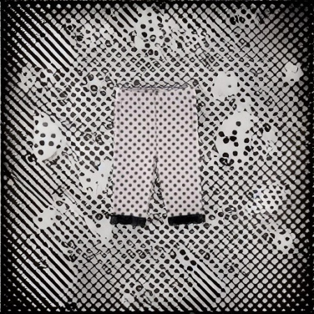 Леггинсы ГОРОШЕК черные, 6-9 месяцев Luvable Friends