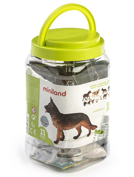 Домашние животные, 11 фигурок Miniland