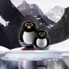 Чемодан и рюкзак ПИНГВИН Cuties and Pals