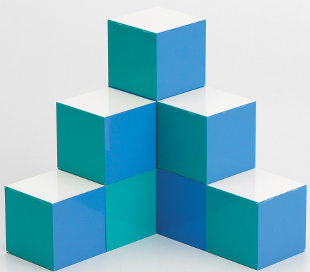 Кубики геометрические Океан, 16 штук Weplay