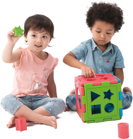 Развивающий куб Познай-ка, 12 предметов Weplay