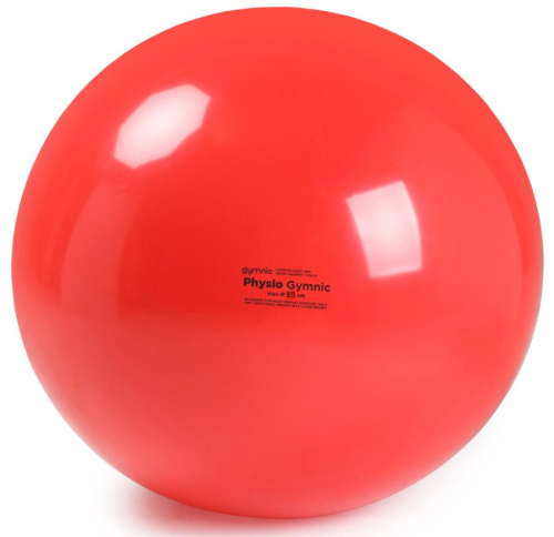 Мяч гимнастический для фитнеса Physio Gymnic 85 см красный Ledraplastic