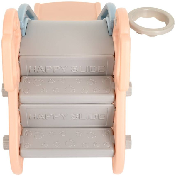 Горка Мопсик с баскетбольным кольцом бежевая Pituso