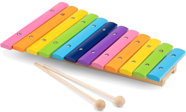 Игрушка музыкальная Металофон 12 нот New Classic Toys
