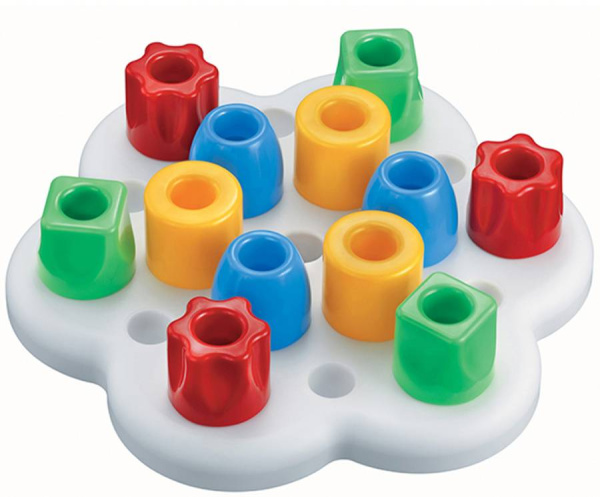 Конструктор Chunky Peggy 13 деталей Quercetti