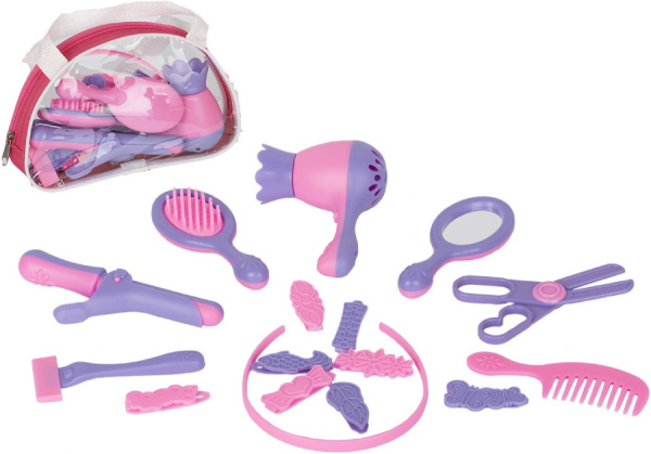 Игровой набор Парикмахер 16 предметов в сумочке СТРОМ