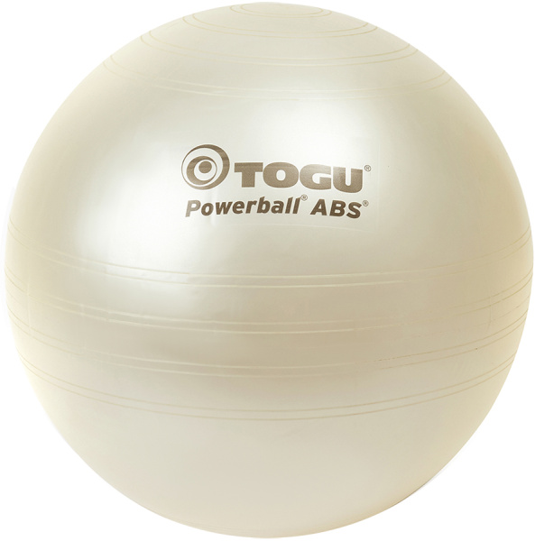 Гимнастический мяч TOGU ABS Powerball 75 см серебряный