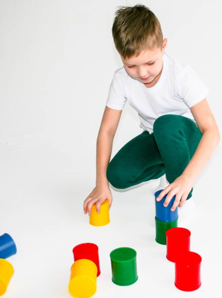 Игра Городки мягкие, 8 штук Тех-пласт