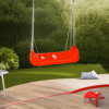 Качели подвесные уличные Dolu красный