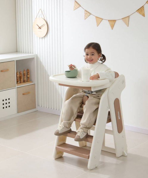 Стул для кормления UNIX Kids 3 steps Cocoa