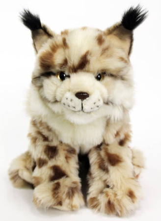 Игрушка мягкая Рысь 27 см LEOSCO