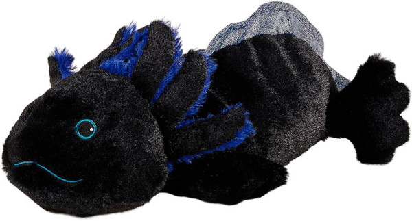 Игрушка-грелка Large Черный аксолотль 33 см Intelex