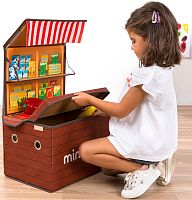 Коробка-трансформер для игрушек и игры Магазин Miniland