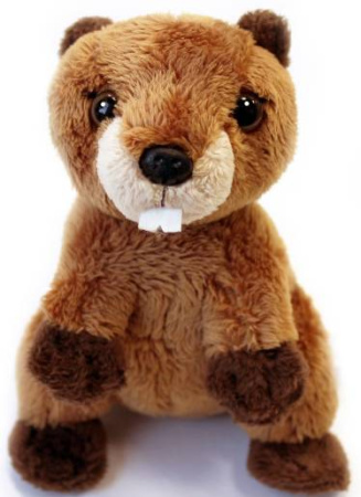 Игрушка мягкая  Сурок 15 см LEOSCO